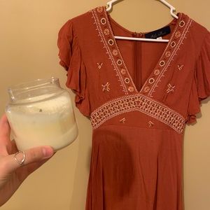 FRANCESCAS embroidered dress